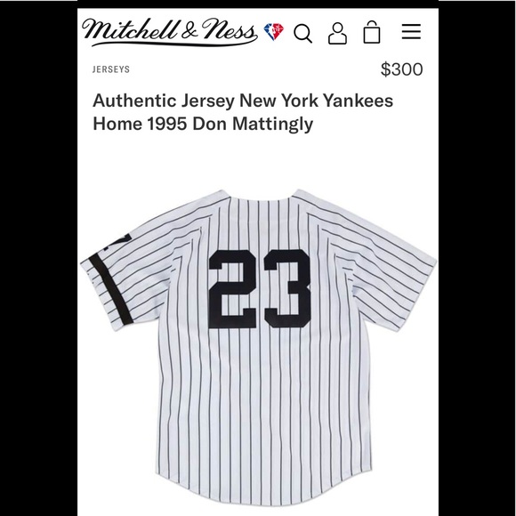 Mitchell and ness, don mattingly authentic - Picture 1 of 5